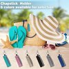 GOCOHHI Chapstick Holder 6 Pcs Lip Balm Sleeve Pouch Portable Lipstick Holder Bag Clip-on Makeup Travel Accessories Great Stuffers Gift for Women