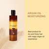 YOGI CARE Argan Oil Shampoo and Conditioner Set - Moisturizing Sulfate Free Moroccan Care- For Curly, Straight, Dry and Damaged Hair