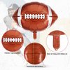 27 Inch Football Balloons,6 Pcs Football Foil Balloons,Super Bowl Balloons,Football Party Balloons for Super Bowl Decor Tailgate Game Day Football Sport Themed Birthday Party Decorations Supplies