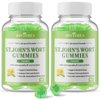 2 Pack St John's Wort Gummies 700mg, Natural Herbal Supplement for Adults & Kids, Support Calm, Relaxation & Brain Health, Vegan, Non-GMO, Gluten Free, Apple Flavor, 120 Count