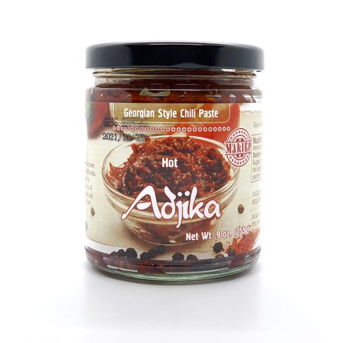Adjika-Georgian Style Chili Paste (HOT) 1 Jar 9 OZ (255g)
