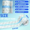 Transparent Dressing Adhesive Bandage Clear Waterproof Bandage Stretch Tape for Tattoos Swimming (3.94 Inch x 10.94 Yard)