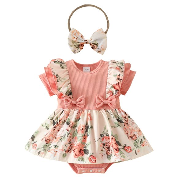 Reborn Doll Clothes Accessories 24 Inch Girl Outfits 2 Pcs Set for 22-24 Inch Newborn Reborn Baby Doll Or Toddler Girl Doll