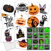ArtCreativity Individual Halloween Glow in the Dark Temporary Tattoos, Set of 144-2 Inch, Temporary Tats for Kids in 12 Spooky Designs, Halloween Party Favors for Kids, Trick or Treat gift