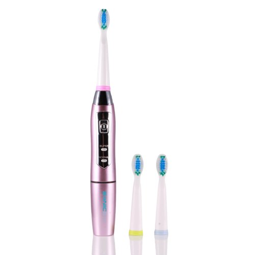 Sonicety Electric Toothbrush HI-910 Dream Pink (Value Pack Includes 3 Brushheads)