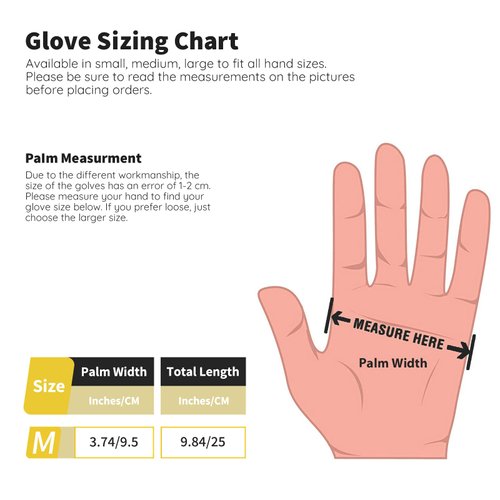 Segbeauty 20 Counts Reusable Gloves for Hair Coloring, Medium Hair Coloring Gloves Hair Dye Gloves Powder Free, Black Latex Rubber Gloves Hair Dyeing Accessories for Hair Salon,Home Cleaning