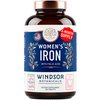 Iron Pills for Women - Iron Supplement for Women with Folic Acid - 6 Month Supply - Anemia, Period, Pregnancy Support Iron Supplements - Ferrous Sulfate, Folate Vitamin B9-180 Vegan Iron Tablets
