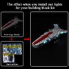 Kyglaring LED Lighting Kit for Lego Star Wars Venator 75367 Building Set (No Model) - Light Set Compatible with 75367 Class Republic Attack Cruiser - Without Model (Classic Version)