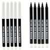 ELEMENT TATTOO SUPPLY - Purple Bold Tip Tattoo Stencil Skin Marker Pen Thin Line Disposable Dot Lines Microblading Body Piercing 5 Markers