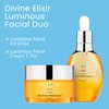 Luminous Facial Oil and Face Firming Cream Set - Anti-Aging Skin Care Duo to Reduce Fine Lines, Wrinkles & Strengthen Skins Barrier with Vitamin C & Manuka Honey