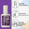 BACKSCRATCHERS Extreme Glaze - Coat Nails Resin For Acrylic Dipping Powder - Quick Dry Artificial Nail Tips Adhesive (Base Glaze)