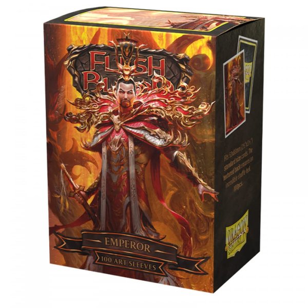 Dragon Shield Sleeves – Limited Edition Matte Art: Flesh and Blood: Emperor 100 CT - MTG Card Sleeves are Smooth & Tough - Compatible with Pokemon & Magic The Gathering Cards