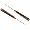 Awl Tool, 2 PCS Wooden Handle Scratch Awl for Leather Hole Punch Awl Maker Tool,Sewing Awl Leather Craft Repair Tools