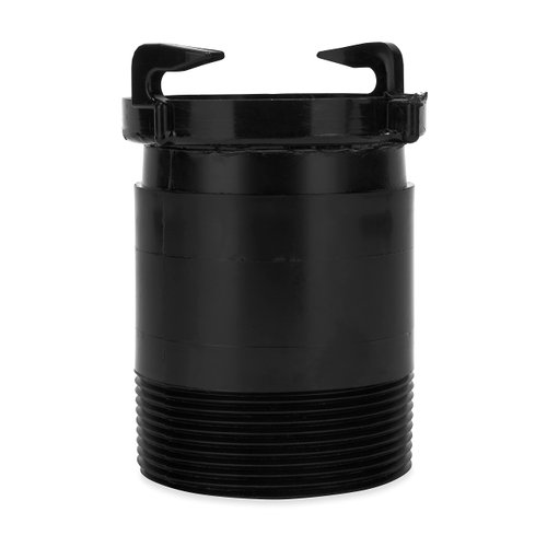 Camco 39422 3" Permanent Plumbing Adapter Sewer Fitting, Silver