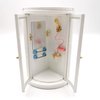 SXFSE Dollhouse Shower Room,1:12 Dollhouse Miniature Furniture Simulation White Bathroom Shower Room