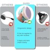 2 Pack Sunscreen Applicator for Kids, Sunblock Buddy Brush Set with Protective Caps, Sun Lotion Applicator Sun Cream Brush