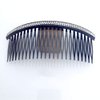 Ruihfas Fashion Women 24 Teeth Hair Comb Pin Clip Double Rows Rhinestone Hair Side Combs 4.72" Length, 5-count