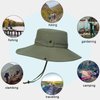 Sun Hat for Men, Super Wide Brim Sun Fishing Hat Safari UPF50+ Bucket Boonie Cap