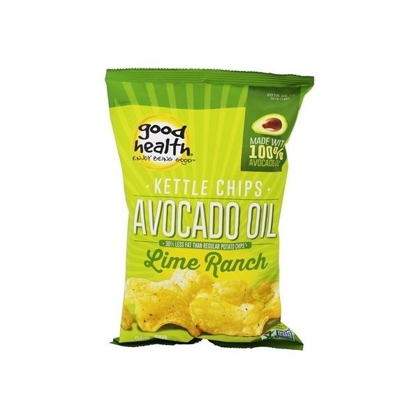 Good Health Natural Foods - Avocado Oil Kettle Chips Lime Ranch - 5 oz.pack of 2