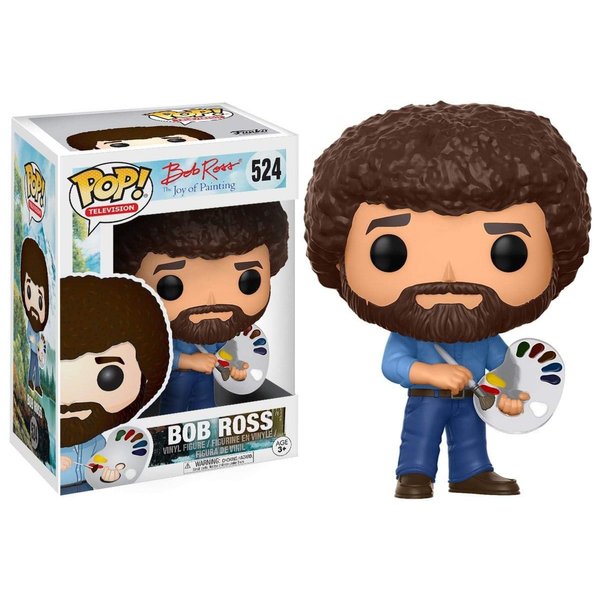 Funko Pop! Television: Bob Ross - Bob Ross Collectible Figure