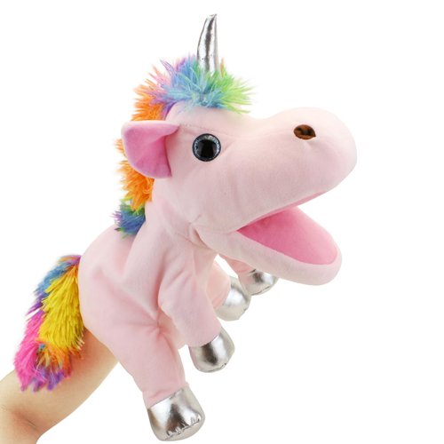 Unicorn Toys Unicorn Hand Puppet, Unicorn Stuffed Animals Hand Puppets Unicorn Toys for Girls, Puppets for Kids Rainbow Unicorn for Kids Puppets for Adults Unicorn Gifts Plush Stuffed Unicorn