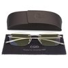 CGID Unisex Lightweight Rimless Frameless Rectangle Reading Glasses Mens Womens Spring Hinge Fashion Readers Reading Glasses +1.00