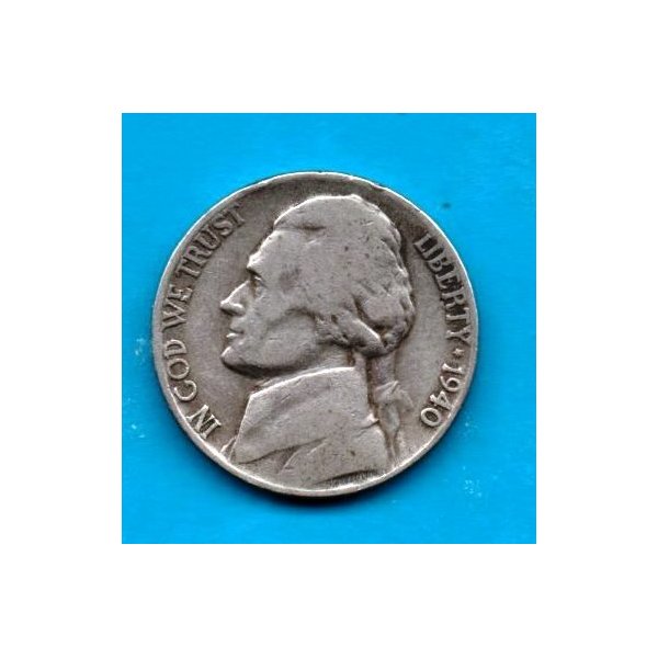 1940 Jefferson Nickel