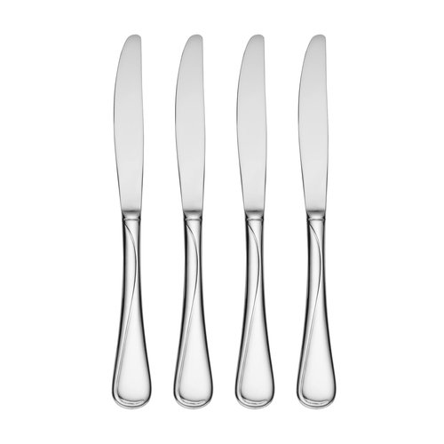 Oneida Flight Everyday Flatware Dinner Knives, 1.00 LB, Metallic