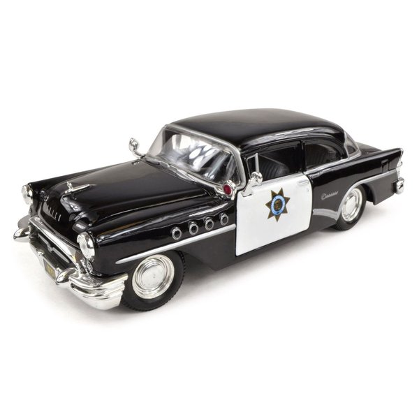 Maisto Buick Century, California Highway Patrol (1:26), 1955, Model Car,, 1:24