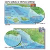 Franko Maps Santa Barbara County Surfing, Ventura Surf Map, Santa Barbara County Surfing, Ventura Surf Map, Fold-Up