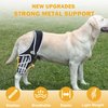 Furtent Dog Knee Brace for Torn ACL Hind Leg, Dog Leg Braces Rear Leg or Front Legs with Cruciate Ligament Injuries Adjustable, CCL Brace for Pets Knee Support Warm Joint Pain Relief, L