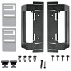 3316882900 RV Refrigerator Door Handle Holder Grip Compatible with 3316882.900 S,Std Dr Handle Combo-6/8 Amii DM2672, DM2682, DM2872, DM2882 Refrigerators with Airing Cards - 2 Pack Black Hardware
