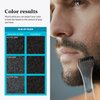 Just For Men Mustache & Beard, Beard Dye for Men with Brush Included for Easy Application, With Biotin Aloe and Coconut Oil for Healthy Facial Hair - Jet Black, M-60, Pack of 1
