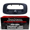 Master Tailgaters Black Tailgate Bezel with Backup Camera Replacement for Chevrolet Silverado/GMC Sierra (1999-2006) | IP68 Waterproof | Parking Grid Lines Available | Easy to Install