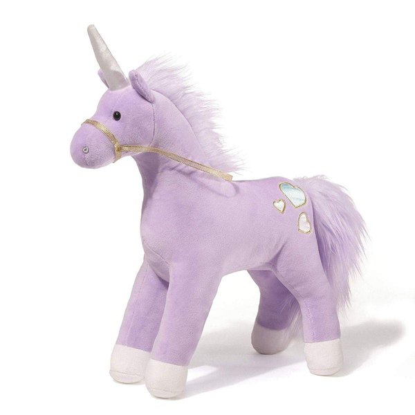 GUND Bluebell Unicorn Stuffed Animal Plush, Purple, 13"