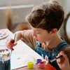 Nariolar Paint by Numbers for Kids Ages 4-8 with 7X9.5 inch Pre-Printed Cardboard,12 Acrylic Paint Pots and 3 Painting Brushes, Craft Gift Room Decor for Children,(Elegant Cat)