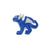 MIGHTY- Blue Junior Dragon - Squeaker-Multiple Layers. Made Durable, Strong & Tough. Interactive Play Dog Toy (Tug, Toss & Fetch). Machine Washable & Floats