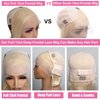 GIRLOFDREAMS 13x4 Blonde 613 Bob Wig Human Hair Straight Lace Front Wigs Glueless 180 Density Pre Plucked with Baby Hair Brazilian Remy Short Hair Transparent Lace Frontal Wigs for Black Women