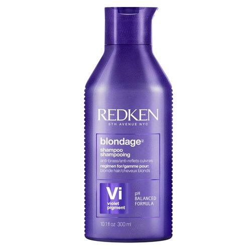Redken Purple Shampoo with Violet Pigment, Blonde Hair Toner, Color Depositing Formula, 10.1 fl.oz.