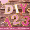 TaoBary 143 Pcs DIY Letter Banner Customizable Happy Birthday Banner Supplies Make Your Own Banner Include Letters, Numbers Symbol Rope Needles for Baby Shower Halloween Party Decorations (Pink)