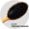 Sam Villa Signature Series Boar Bristle Hair Brush For Hair Styling