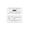 No Mo-Stache Mini Duo- 12 Count Brow and 12 Count Lip Wax Kit 2 Piece Set - As Seen On Shark Tank - The Quick Easy Way for Hair Removal On The Go - Easy To Use Wax Strips for Lip And Eyebrows - Wax Strips and Mini Tweezers for The Face and Eyebrows