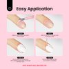 Beetles Gel Polish 15ml Latex Liquid Nail Peel off Cuticle Guard for Nail Polish with Plastic Nail Care Stick for Nail Art Air-Dry Liquid Latex Barrier Protector Nails Design