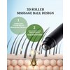 Dr's Formula Hair Root Strengthen Serum Scalp Care Essential Massage Roller Ball Nourishing Volume and Thicken Natural Ingredients Daily Use 0.67 fl oz(Pack of 2)
