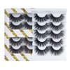 JIMIRE High Volume False Eyelashes Fluffy 3D Lashes Pack 5 Pairs