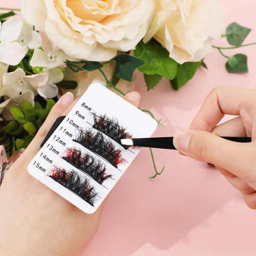 False Lash Tray, 4 Pack Lash Holder Lash Tiles for Lash Extension Supplies Eyelash Extension Hand Pallet with Adjustable Wrist Strap False Lash Tray Tools One Size Fits Most Eyelash Extension Holder