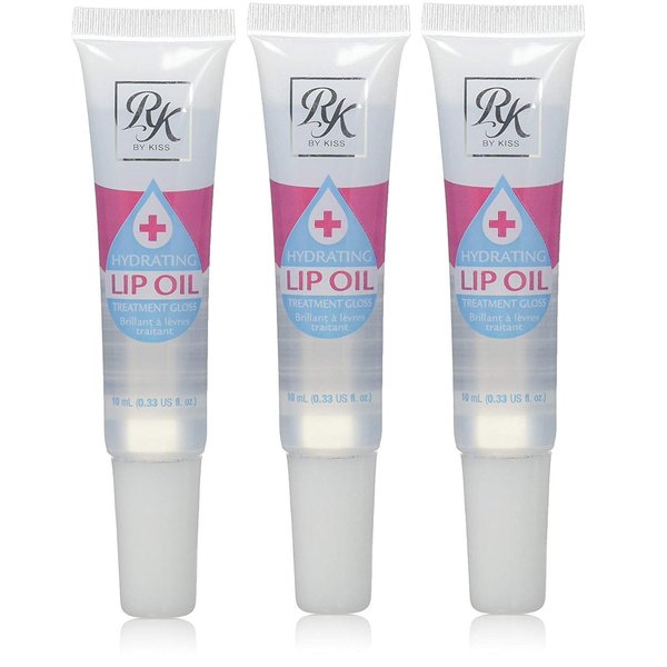 Ruby Kisses Hydrating Lip Gloss Clear Hydrating Lip Gloss (3 PACK)