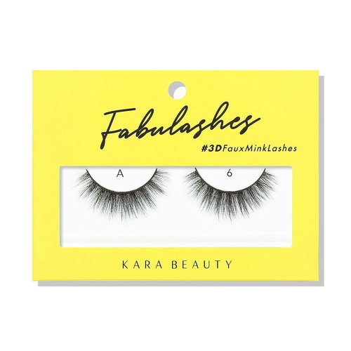 KARA BEAUTY FABULASHES 3D Faux Mink False Eyelashes - Style A6