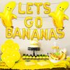 Lets Go Bananas Balloons Lets Go Bananas Birthday Decoration Lets Go Bananas Sign Lets Go Bananas Party Supplies