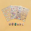 Cute Cartoon Nail Art Stickers Decals 5D Embossed Kawaii Anime Nail Sticker Strong Self-Adhesive Cartoon Rabbit Nail Art Accessories for Girls Women Nail Decals 3 Sheets (Cartoon Stickers)